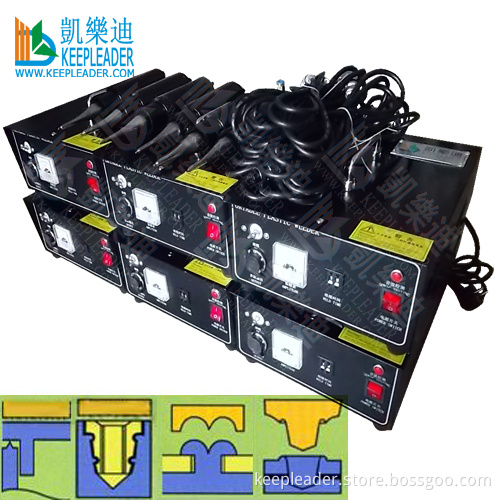 Handheld Ultrasonic Plastic Spot Welder of 300W-500W, 28kHz T- 40kHz